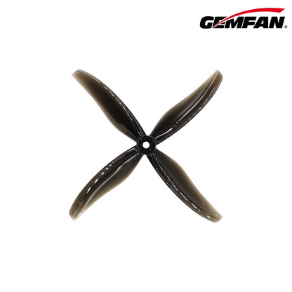 6038 Hurricane PC 4 Blade Propeller for 6 Inch FPV Drone (2CW + 2CCW) - Clear Gray