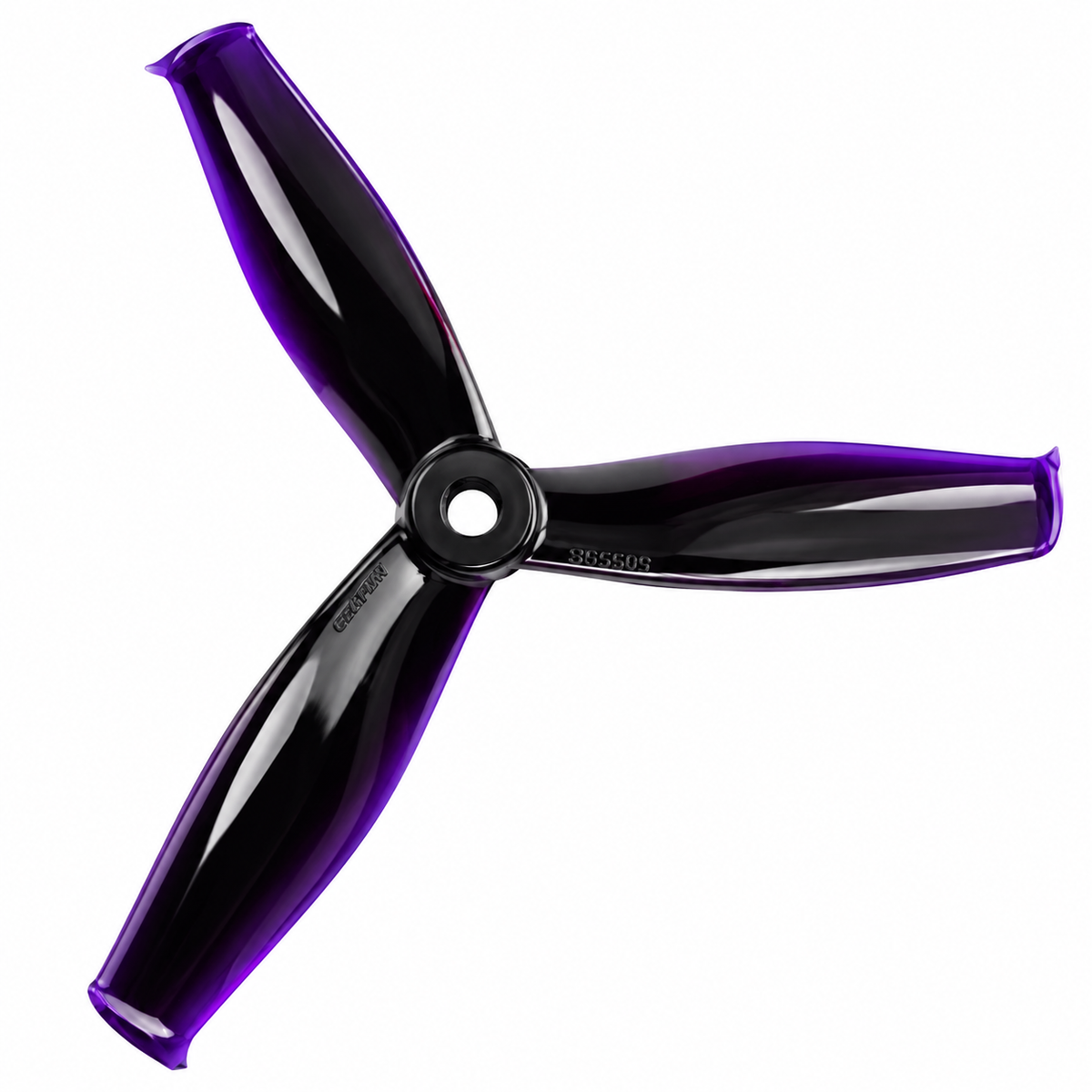 Gemfan 5055S Hulkie PC 3-Blade Freestyle Propeller for 5 Inch FPV Drone (2CW + 2CCW) - Black