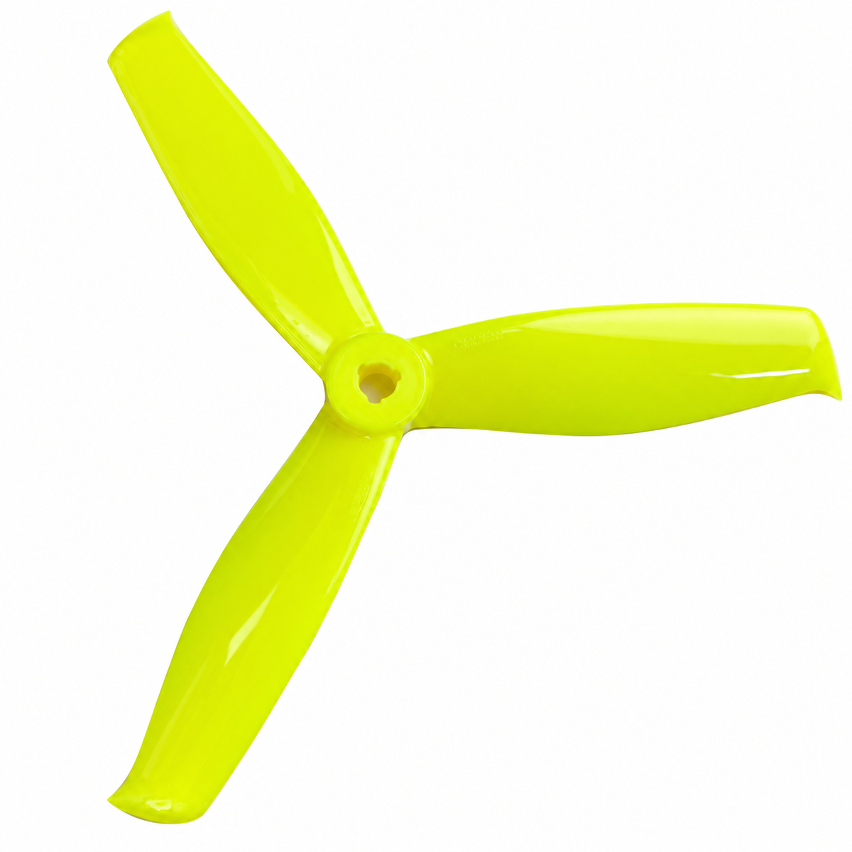 Gemfan 5055S Hulkie PC 3-Blade Freestyle Propeller for 5 Inch FPV Drone (2CW + 2CCW) -  Lemon Yellow