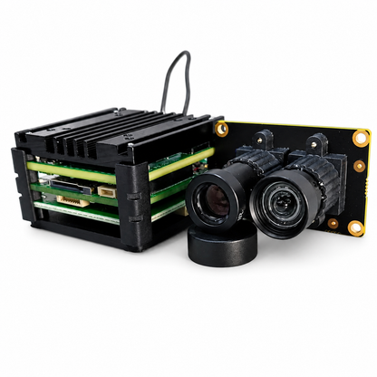 FPV AI VisionCube FPV Drone AI Locking Tracking System Drone Thermal Dual Cameras Target Lock Guidance Module Kit