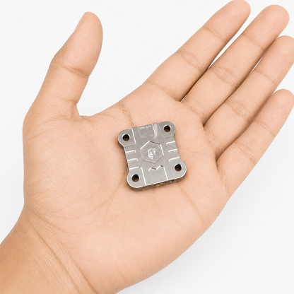Compact SpeedyBee TX1600 1.6W VTX shown in hand for size reference