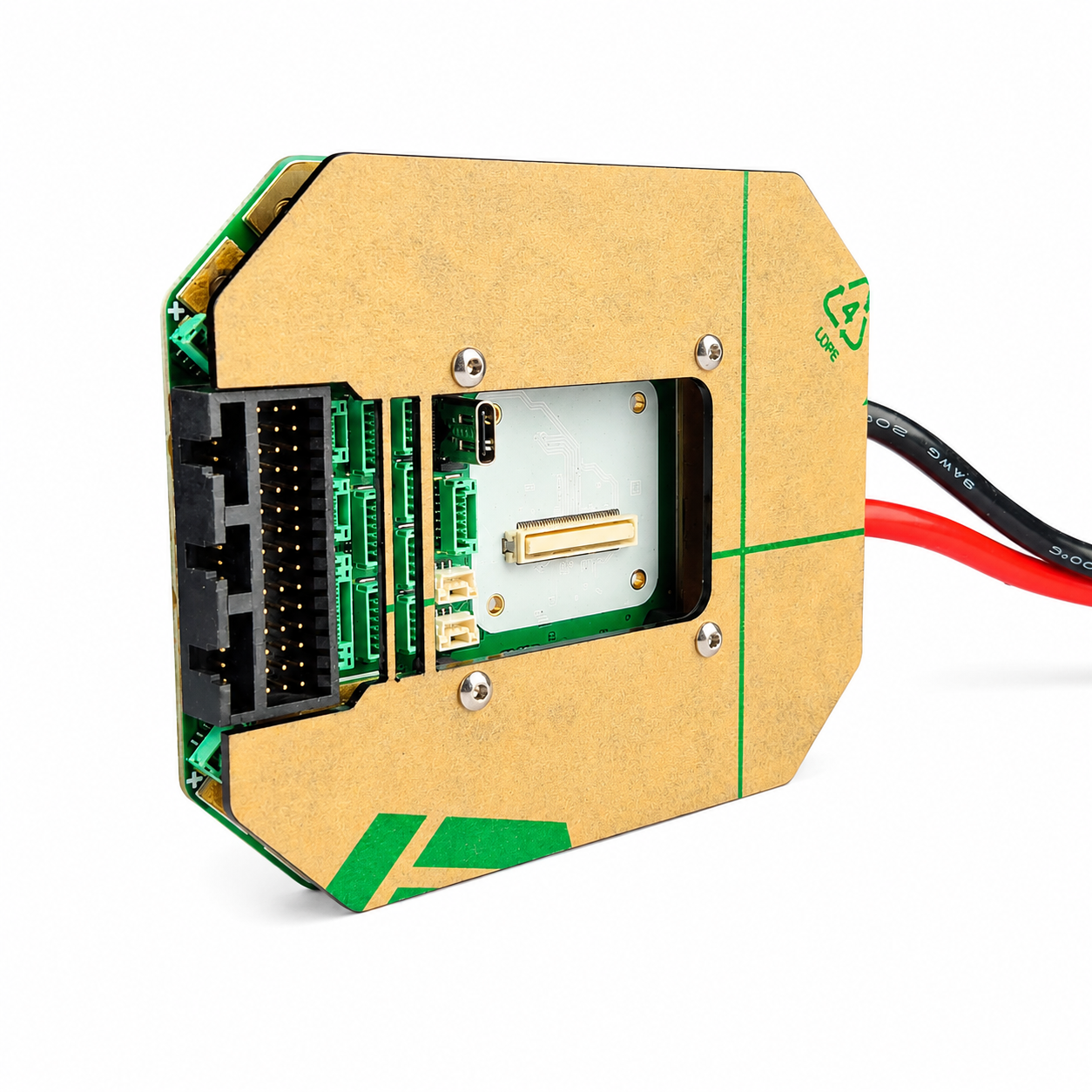 CUAV CAN PDB Multifunctional Autopilot Baseboard Angle View