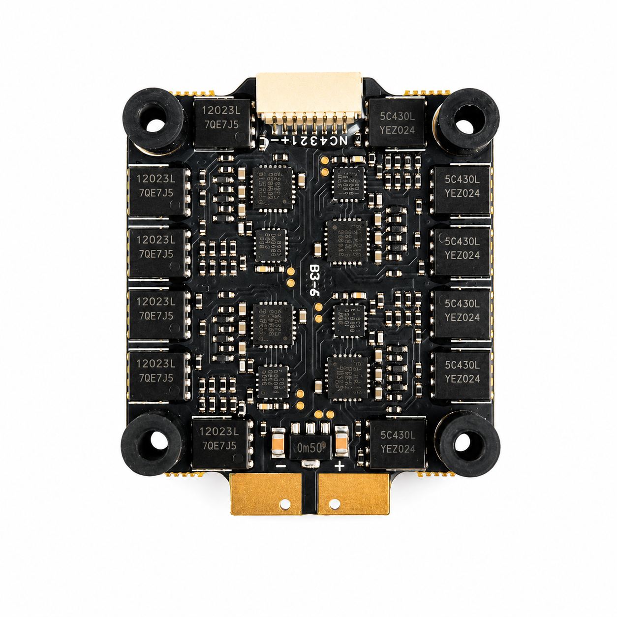 High performance FPV ESC electronics assembly