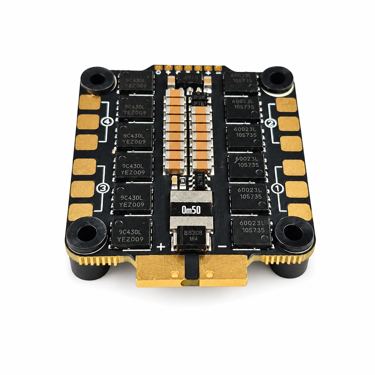 Compact stacked design of DAKEFPV GT 6S 60A ESC