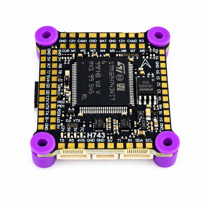 H743 processor and UART connectivity system on flight controller