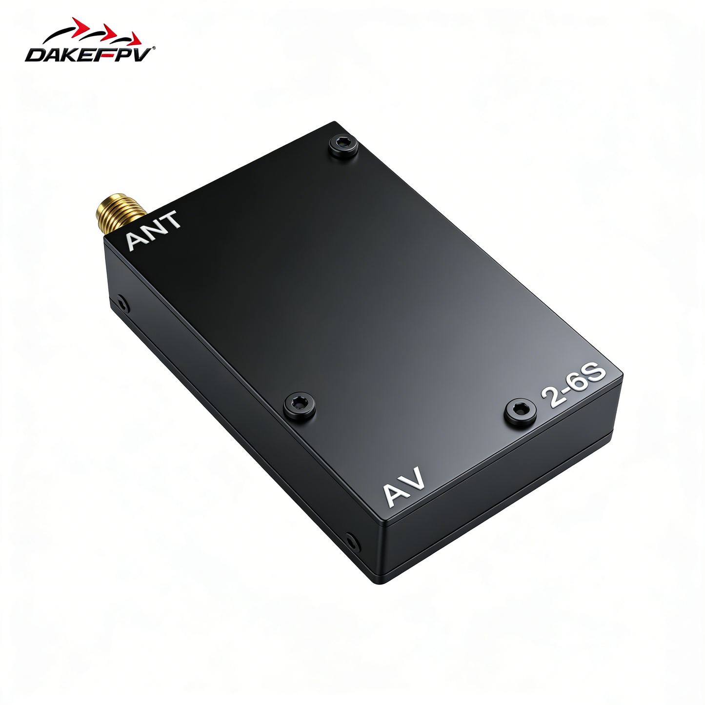 DAKEFPV VRX 7.5G 64CH FPV Video Receiver Front View