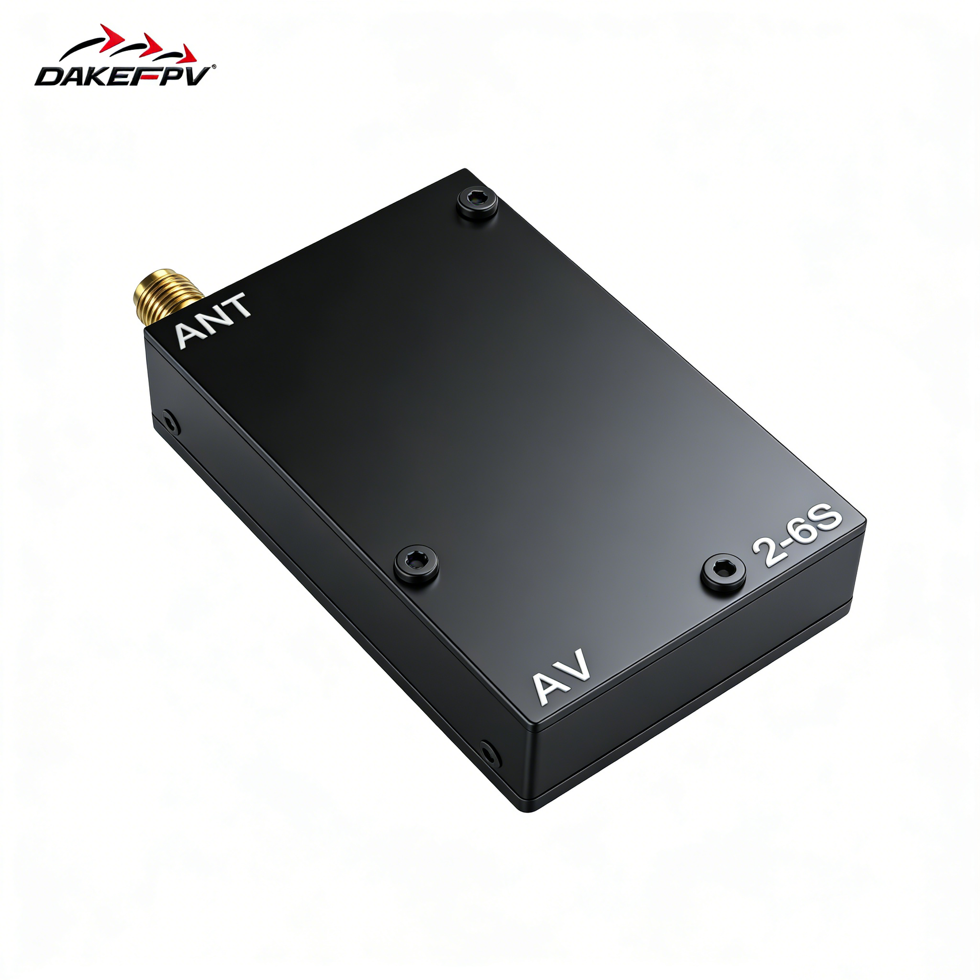 DAKEFPV VRX 7.5G 64CH FPV Video Receiver Front View