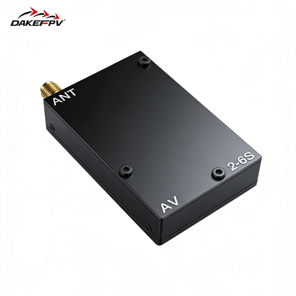 DAKEFPV VRX 7.5G 64CH FPV Video Receiver for Long Range FPV