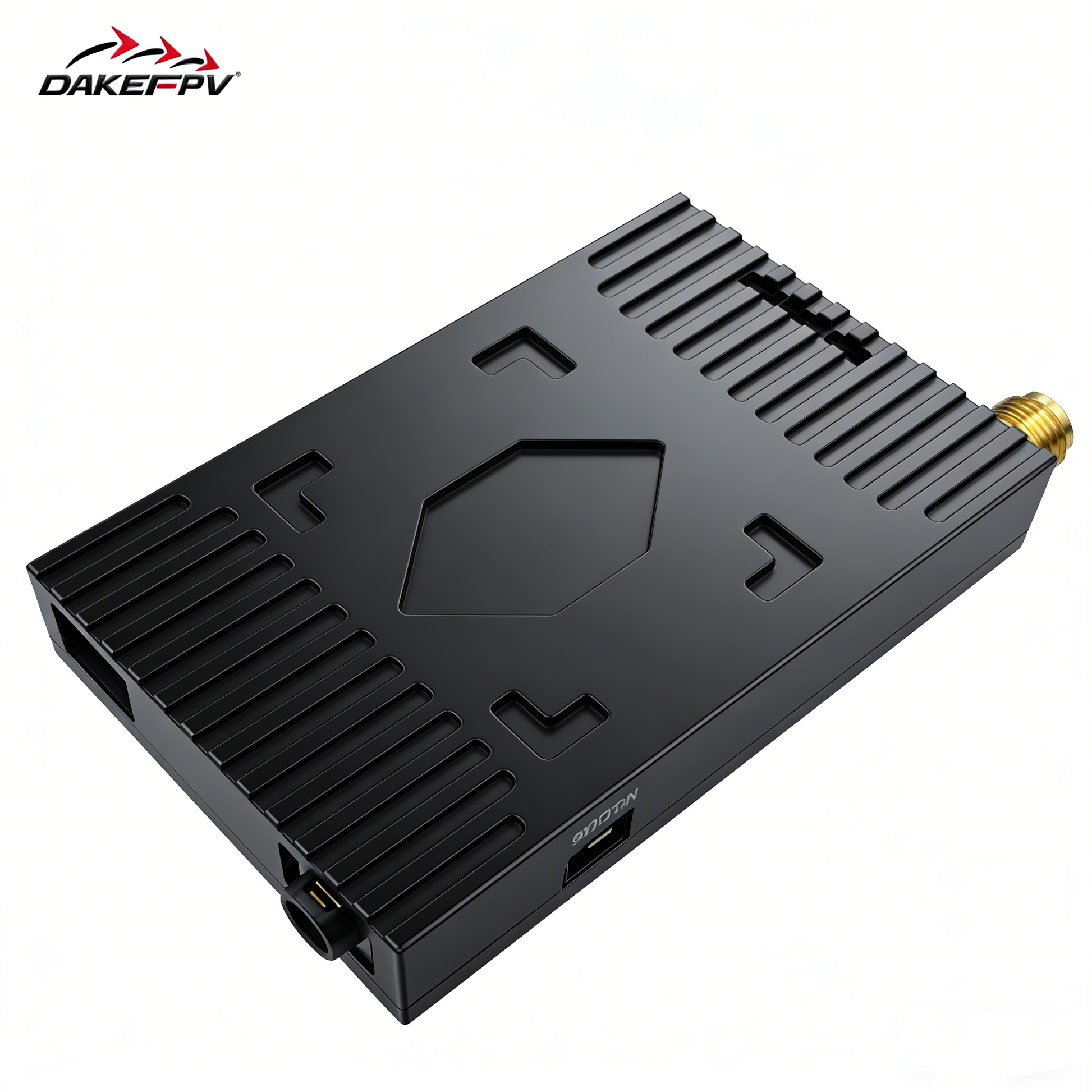Top View of DAKEFPV VRX 7.5G 64CH FPV Video Receiver