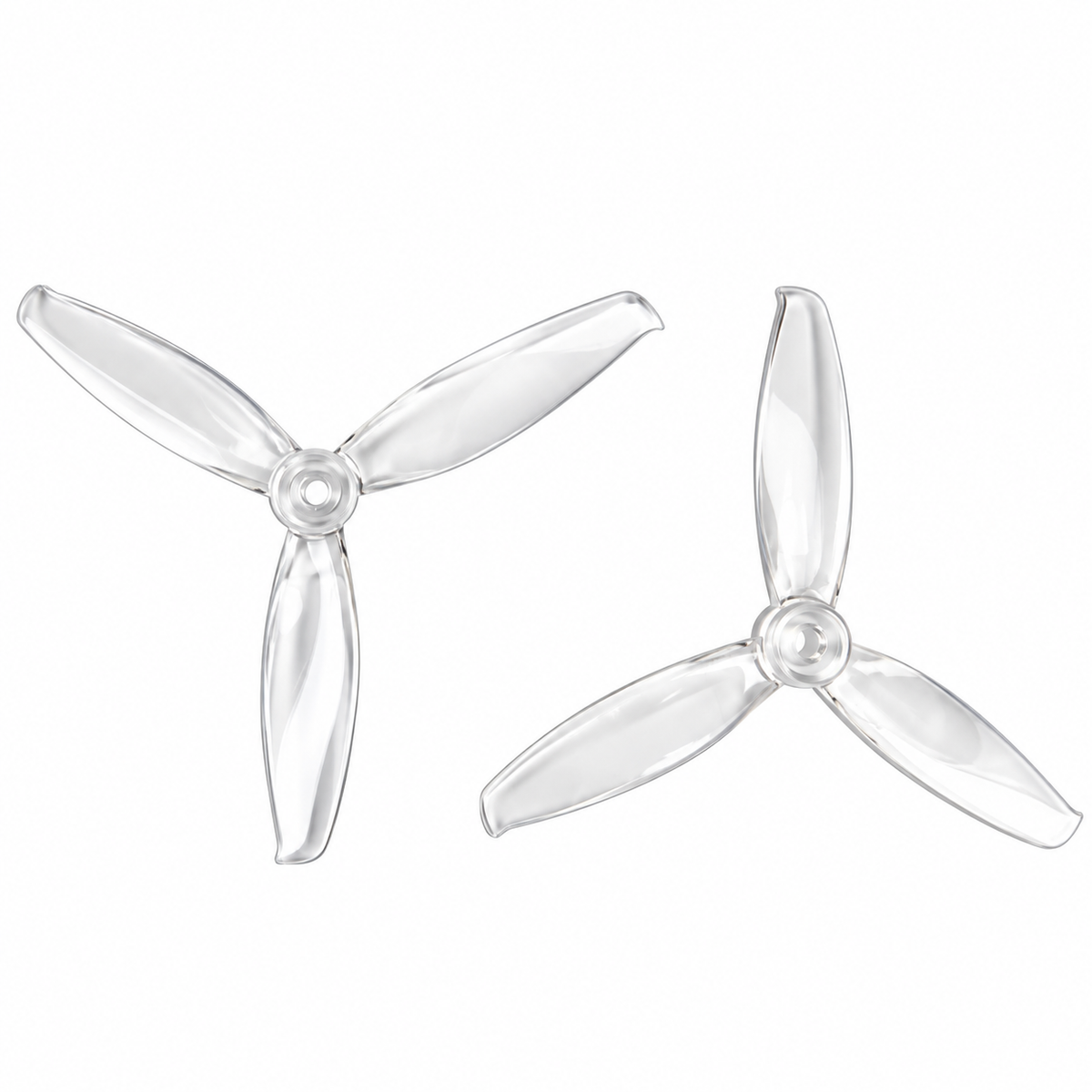 Gemfan 5043 WinDancer PC 3-Blade Freestyle Propeller for 5 Inch FPV Drone (2CW + 2CCW) - Clear