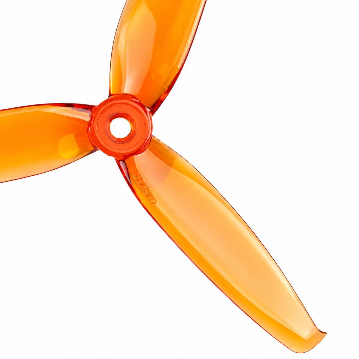 6042 Tri Blade Flash Propellers 2CW+2CCW - (2 Pairs)  - Orange