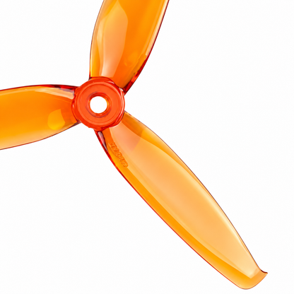 6042 Tri Blade Flash Propellers 2CW+2CCW - (2 Pairs)  - Orange