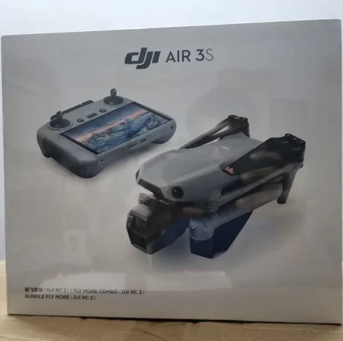 DJI Air 3S Combo Drone with Fly More Kit (3 Batteries + RC2 Remote)