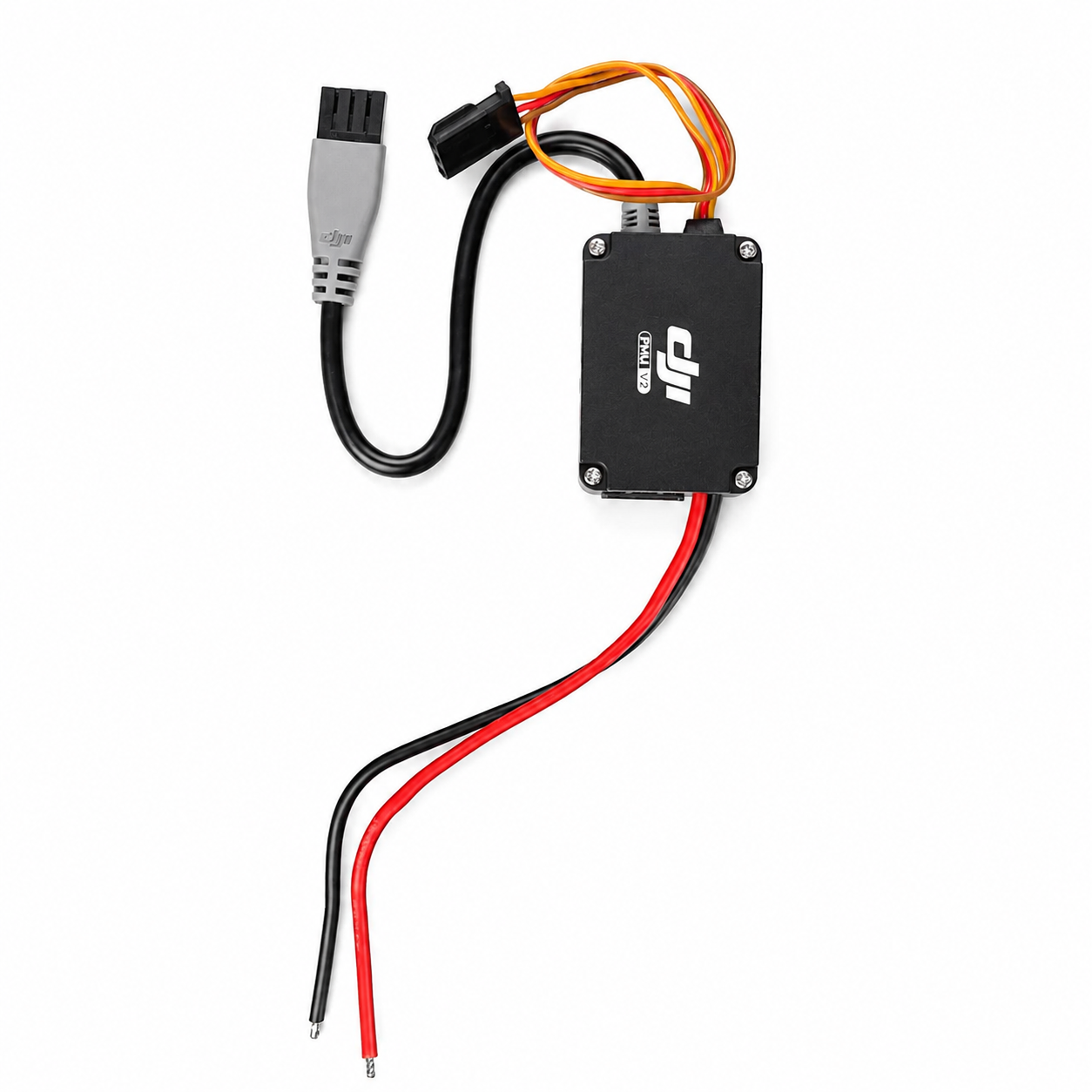 DJI NAZA V2 power module with connected wiring harness