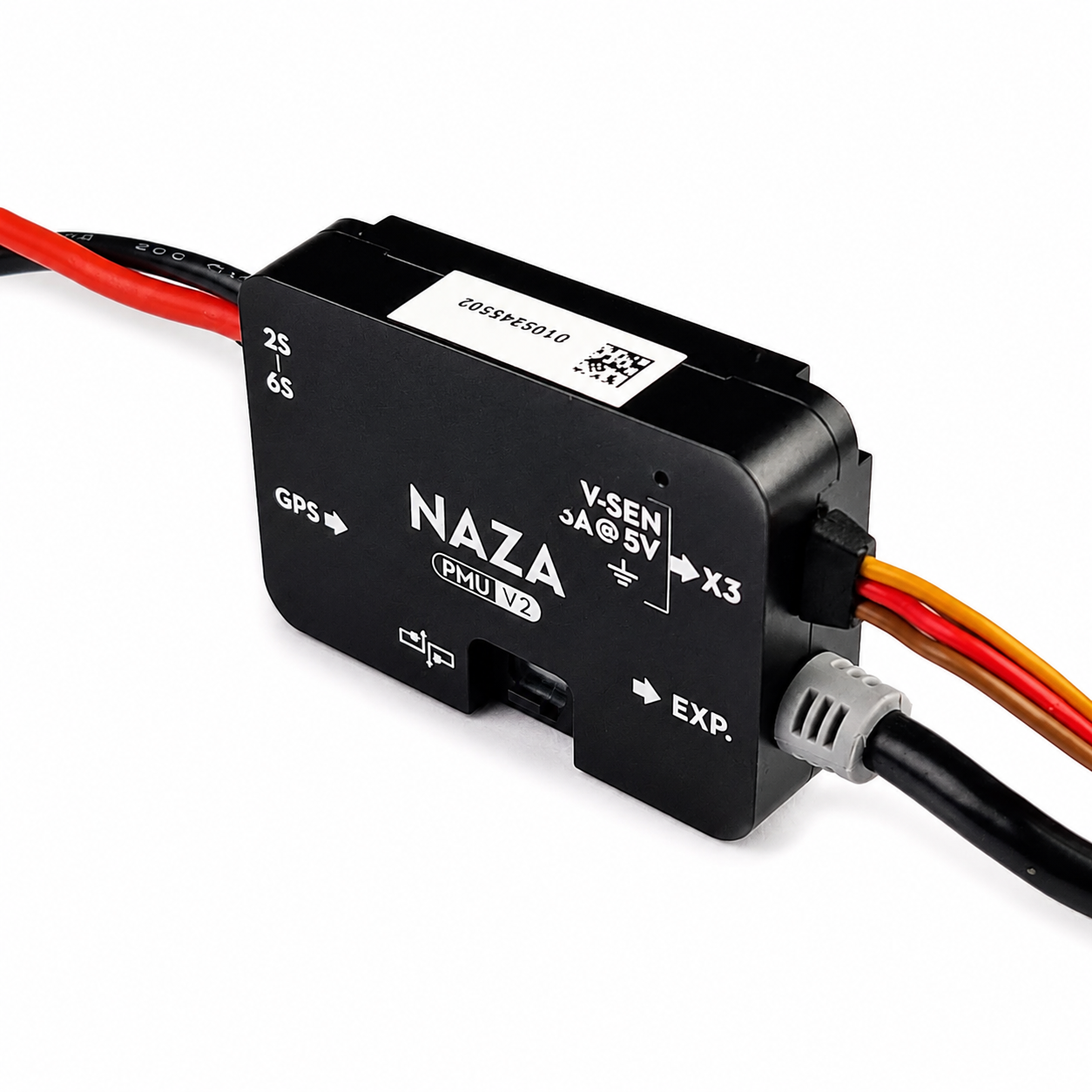 Side connector view of DJI NAZA V2 power module