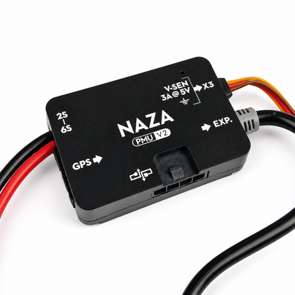 Top view of DJI NAZA V2 power management module