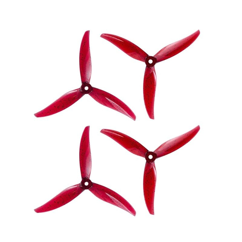 Gemfan 5127.5 Proxy PC 3 Blade Propeller Phoenix Red (2CW+2CCW)