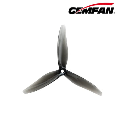 Gemfan 6045 Hurricane PC 3-Blade Freestyle Propeller for 6 Inch FPV Drone (2CW + 2CCW) - Clear Gray