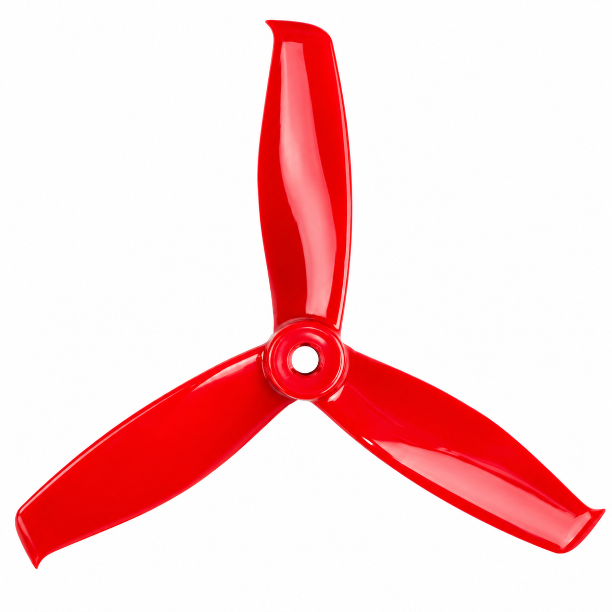 Gemfan 5055S Hulkie PC 3-Blade Freestyle Propeller for 5 Inch FPV Drone (2CW + 2CCW) - Ferrari Red
