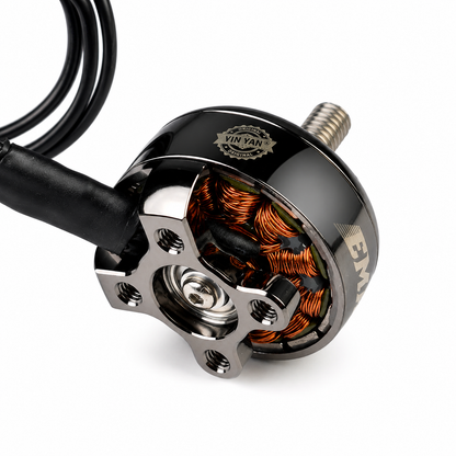 Internal stator and copper winding view of EMAX ECO 2306 1900KV motor