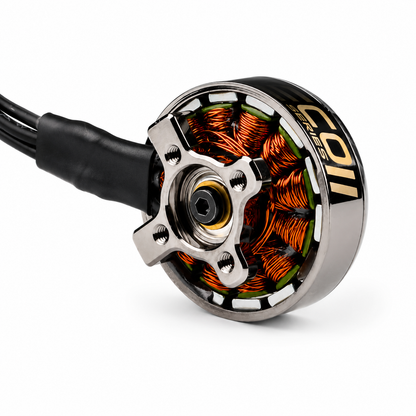 Angled front view of Emax ECOII 2004 2000KV motor