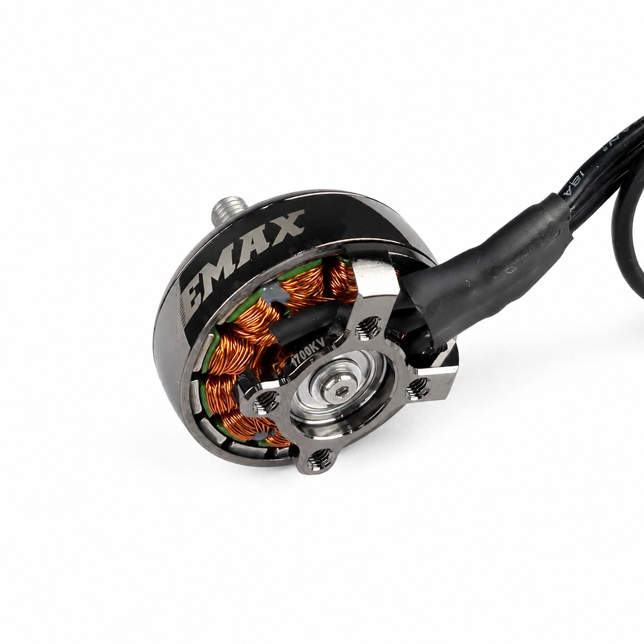 Angled view of Emax ECOII 2807 1700KV FPV motor
