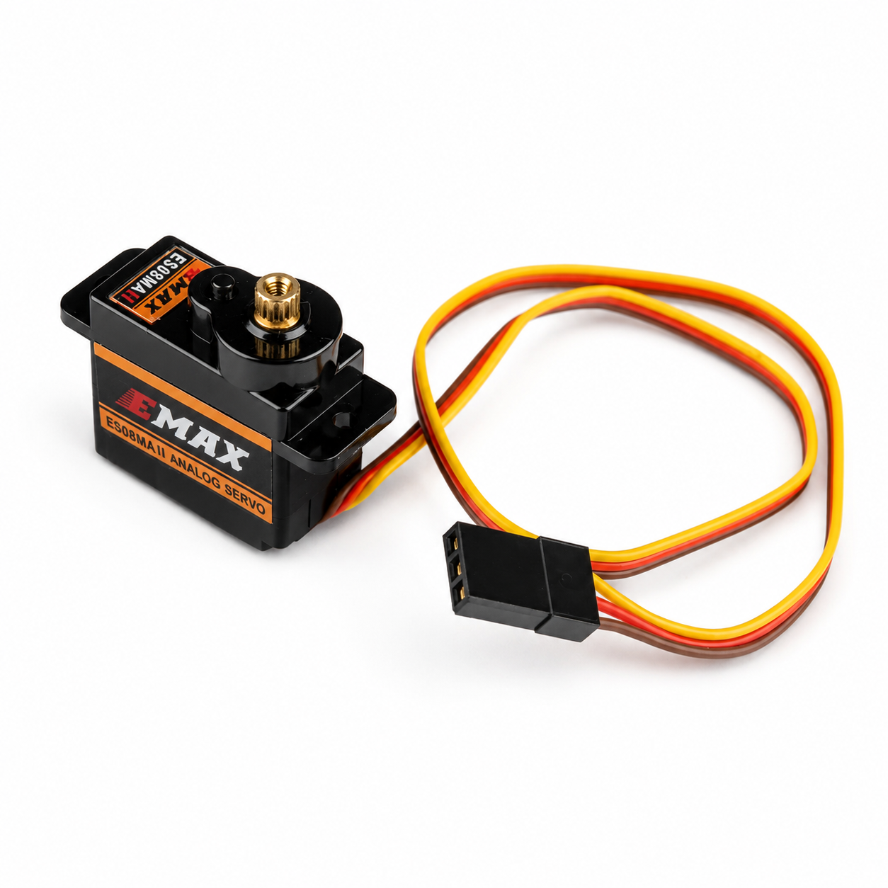 Emax ES08MA II servo with signal cable connector