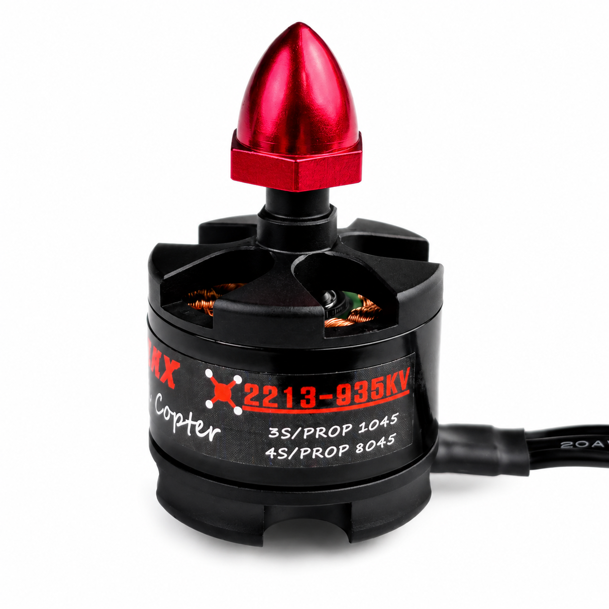 EMAX MT2213 935KV brushless motor with red cap