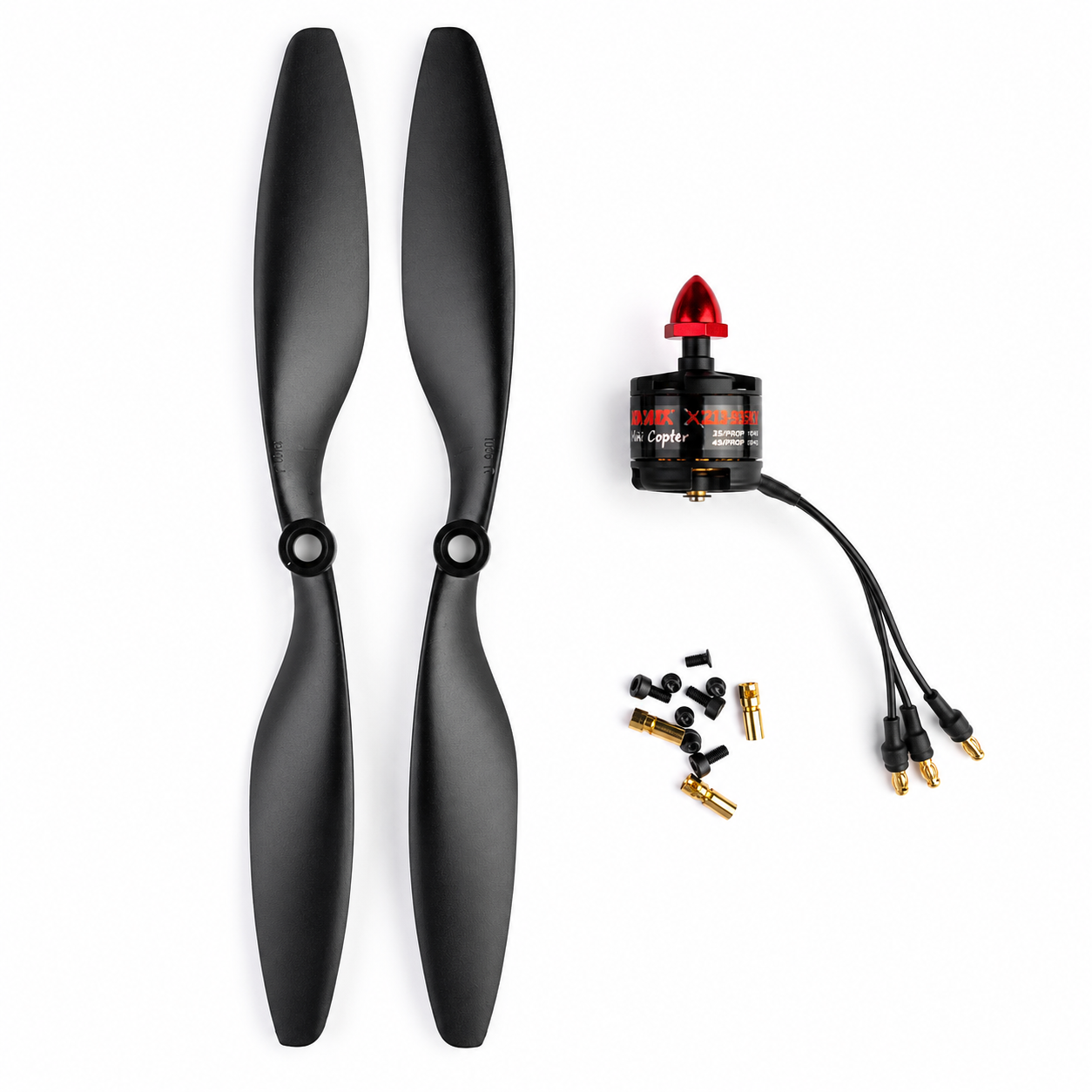 EMAX MT2213 935KV CCW brushless motor with 1045 ABS propellers
