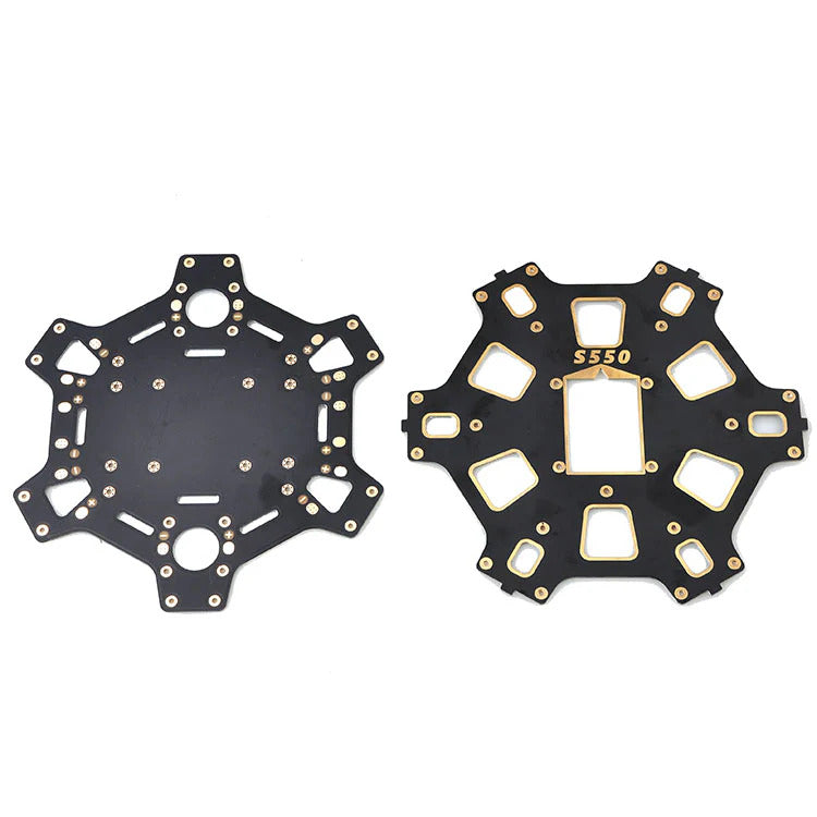 S550 Hexacopter Top & Bottom Plates.