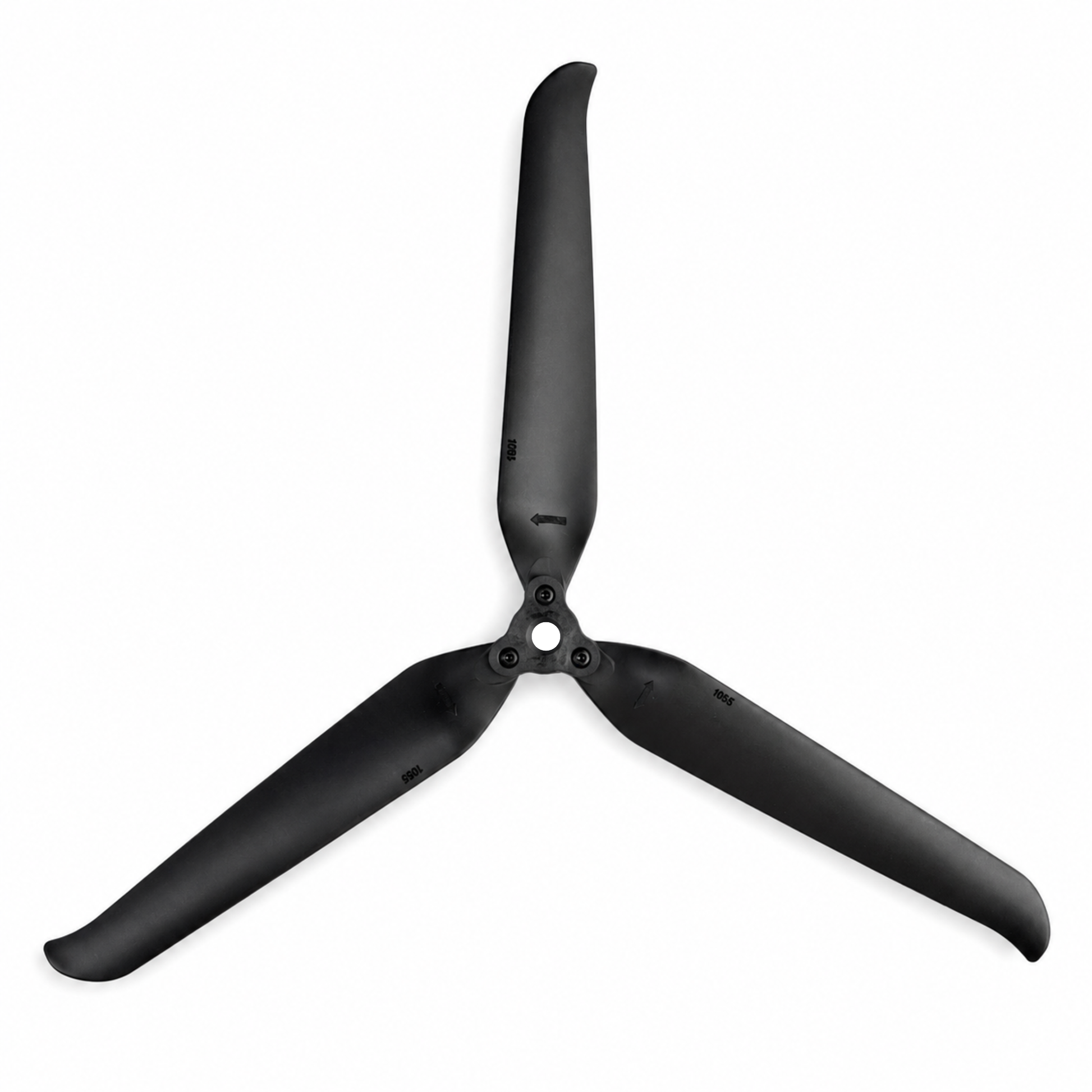 F1051 Folding Drone Propeller 3 Blade Front View