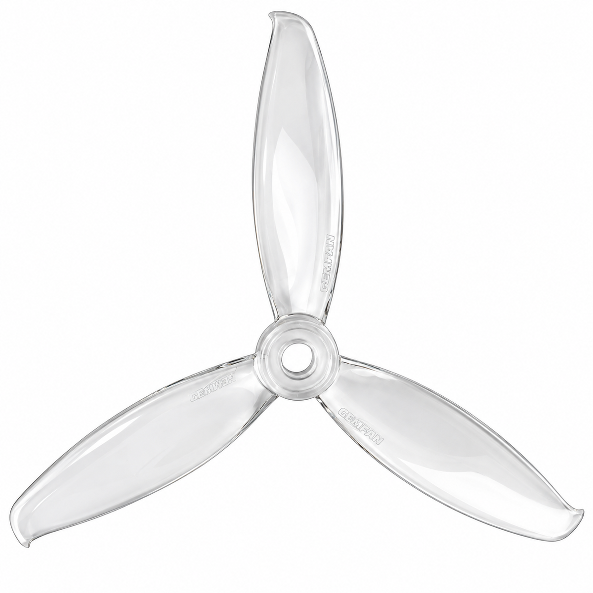 Gemfan 5043 WinDancer PC 3-Blade Freestyle Propeller for 5 Inch FPV Drone (2CW + 2CCW) - Clear