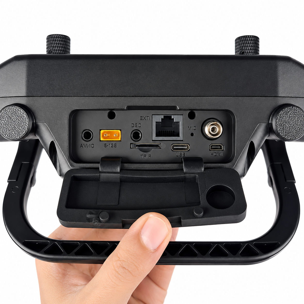 Handheld Fiber Optic V2 communication module for FPV Drone
