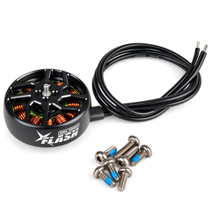 Flash 2004 FPV drone motor with included mounting hardware