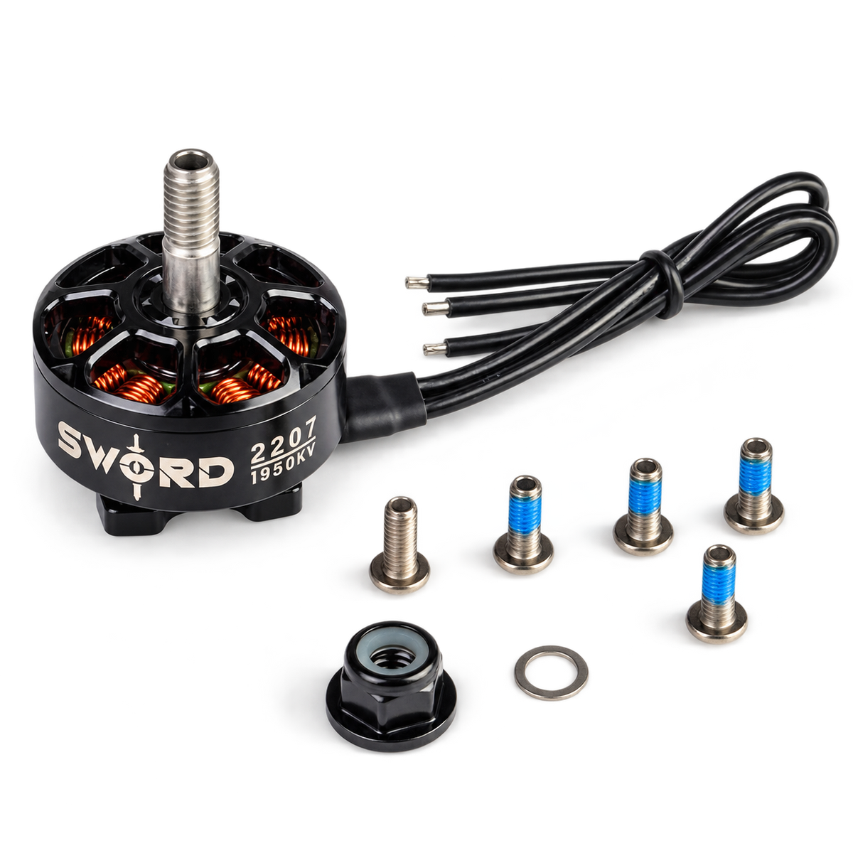 Flash 2207 brushless motor for FPV racing quadcopters