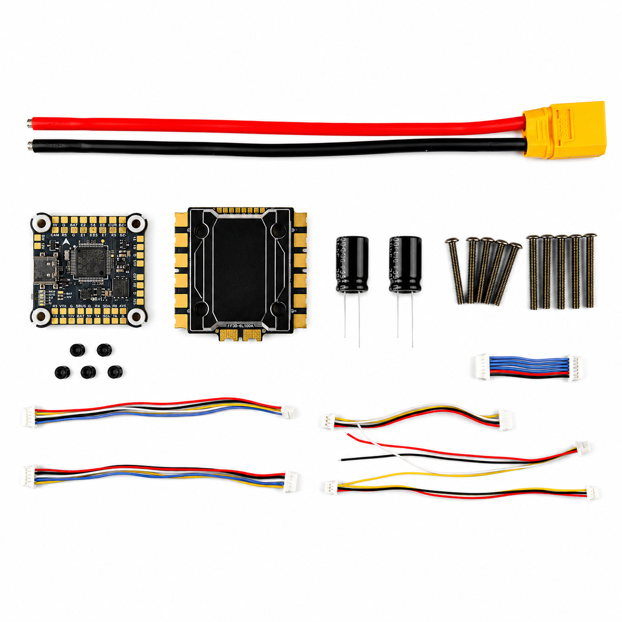 FlyfishRC F405 stack wiring harness and accessory kit