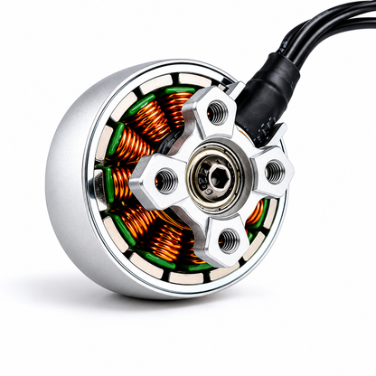 Internal stator and magnet structure of FlyFishRC Flash 2406 motor