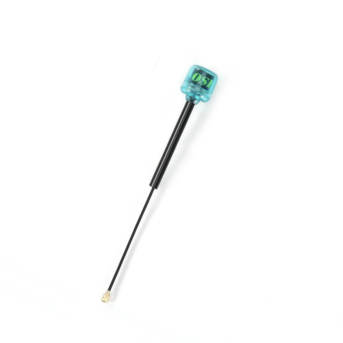 Slim profile view of FlyFishRC Osprey 90mm UFL antenna