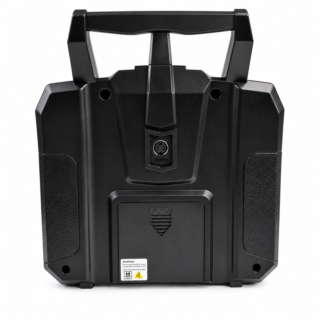 Side profile of FlySky FS-i6 transmitter