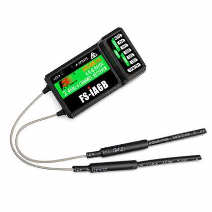 Angled View of Flysky FS-iA6B RC Receiver