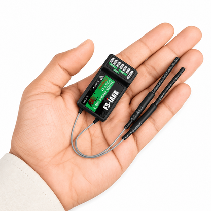 Flysky FS-iA6B Receiver Size Comparison in Hand