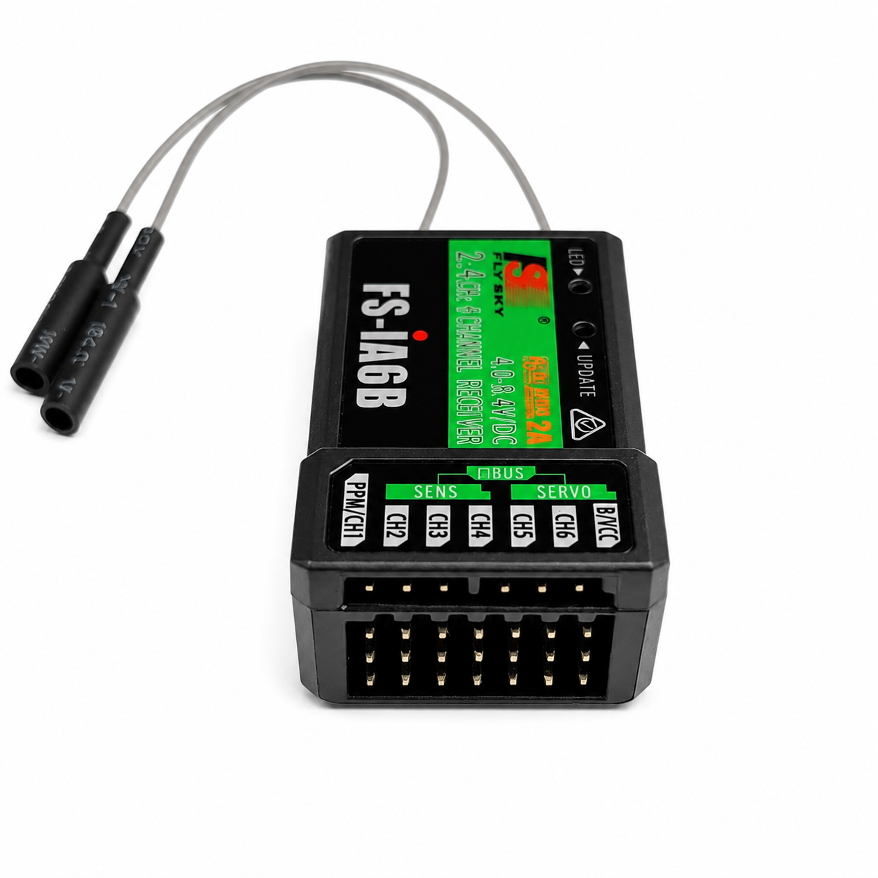 Top View of Flysky FS-iA6B AFHDS 2A Receiver