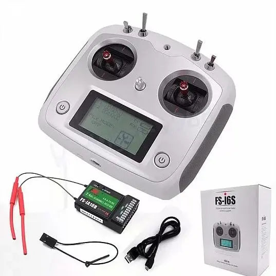 FlySky FS-i6s 2.4G 10CH Radio Transmitter With FS-iA10b 10CH Receiver