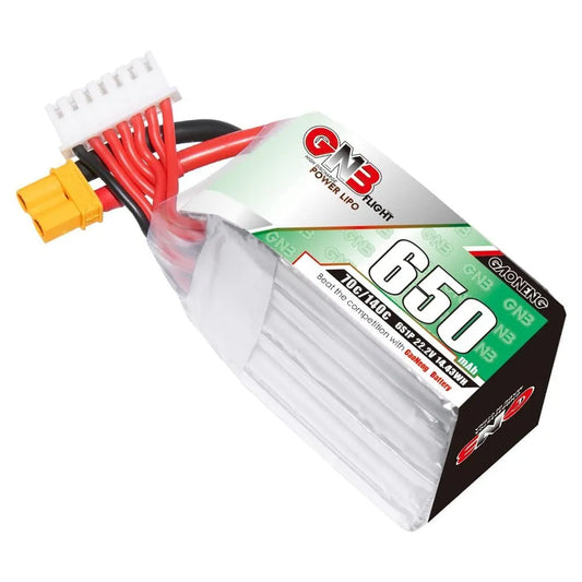 GNB 6S 22.2V 650mAh 70C XT30 Lipo Battery