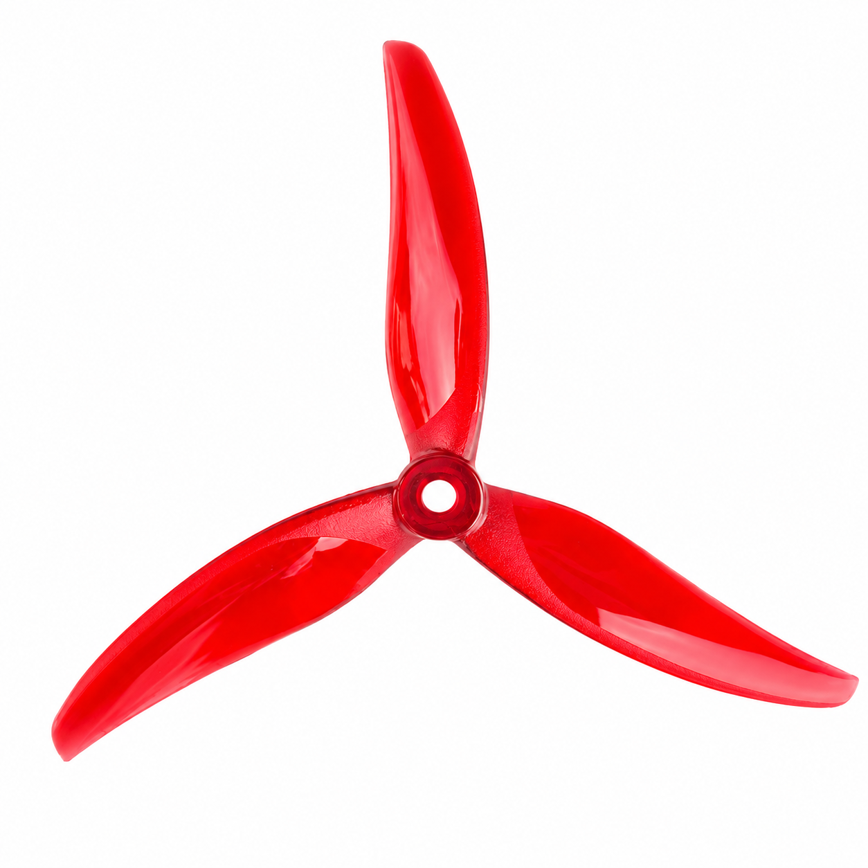 Side profile of Gemfan 5127.5 Proxy Phoenix Red FPV Propeller