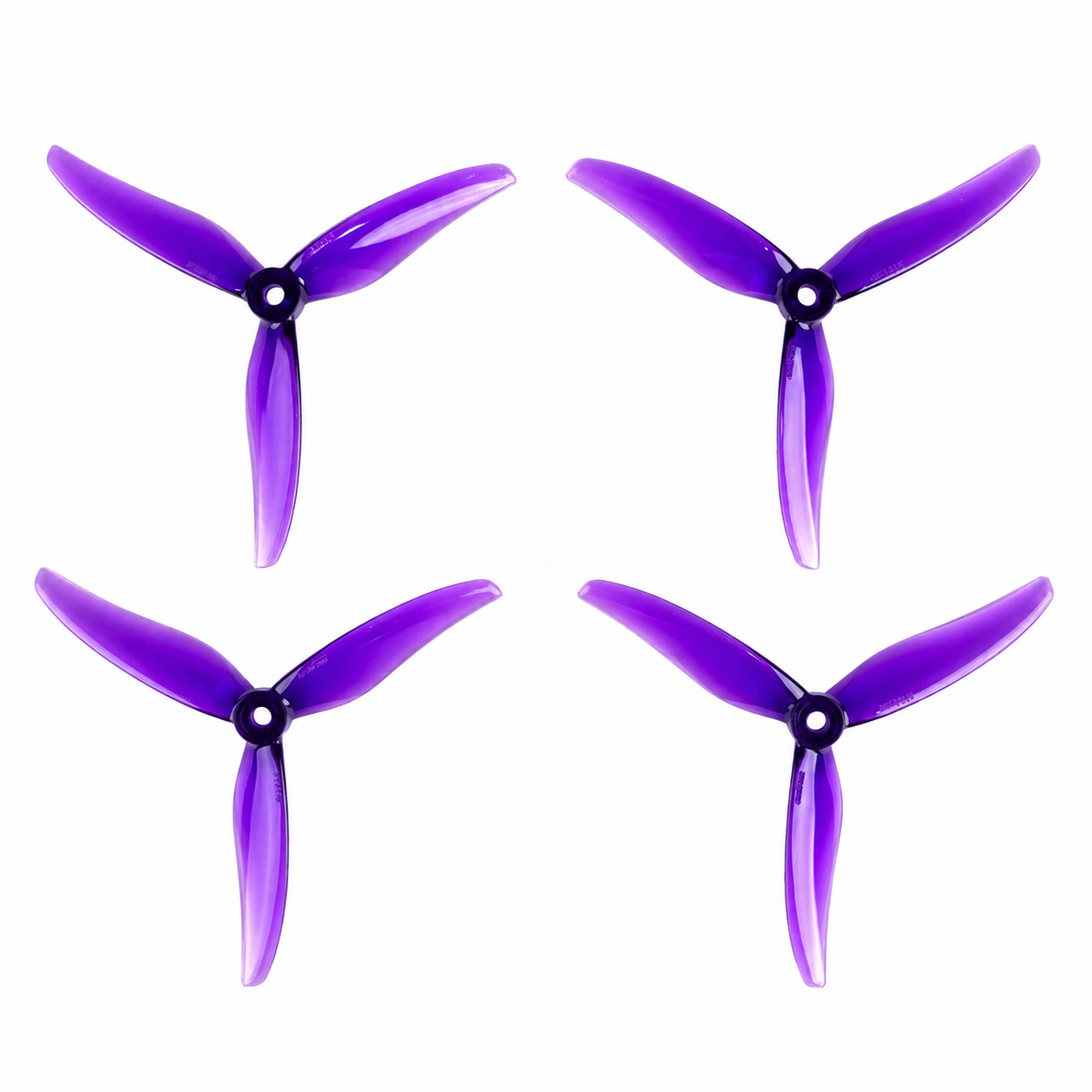 Gemfan 5131.0 Fury PC 3 Blade Drone Propeller Purple 2CW+2CCW