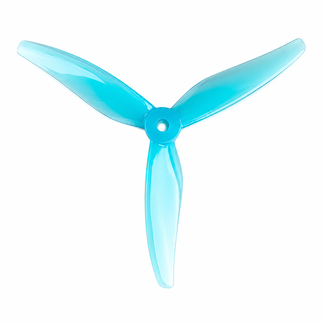 Gemfan 51466 V2 Hurricane Wave Blue 3 Blade Propeller Display for FPV Racing Drone