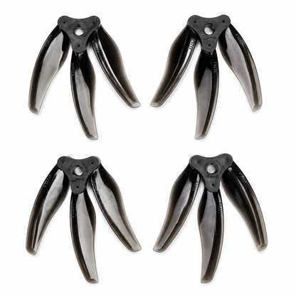 Gemfan F5135 Clear Grey Folding Propellers Set