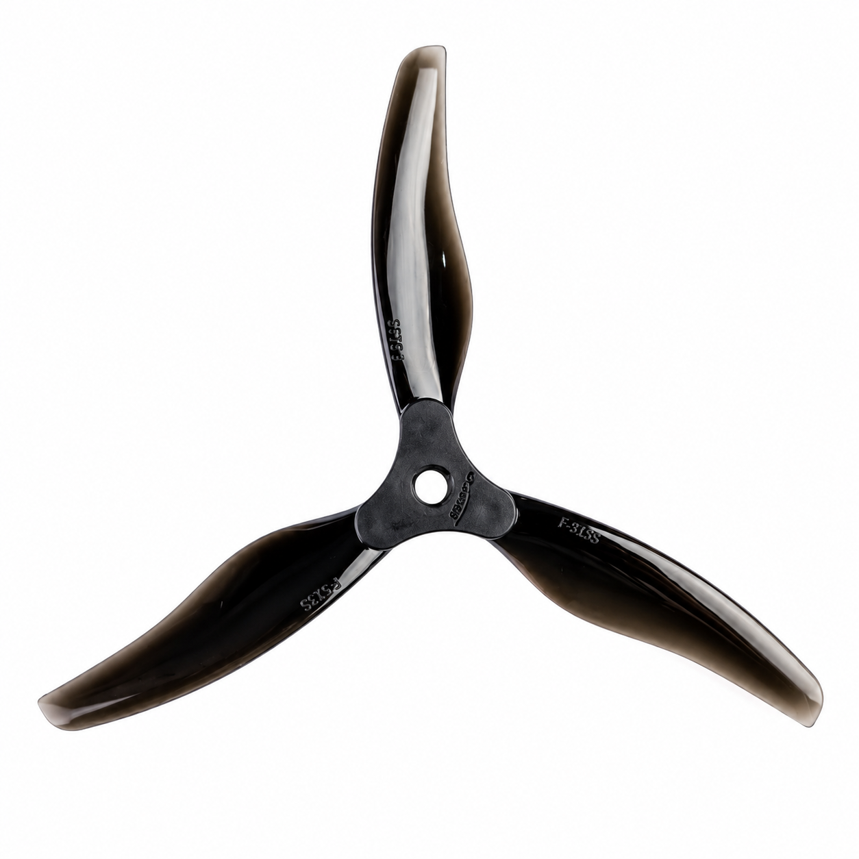 Gemfan F5135 Clear Grey Single 3 Blade Propeller