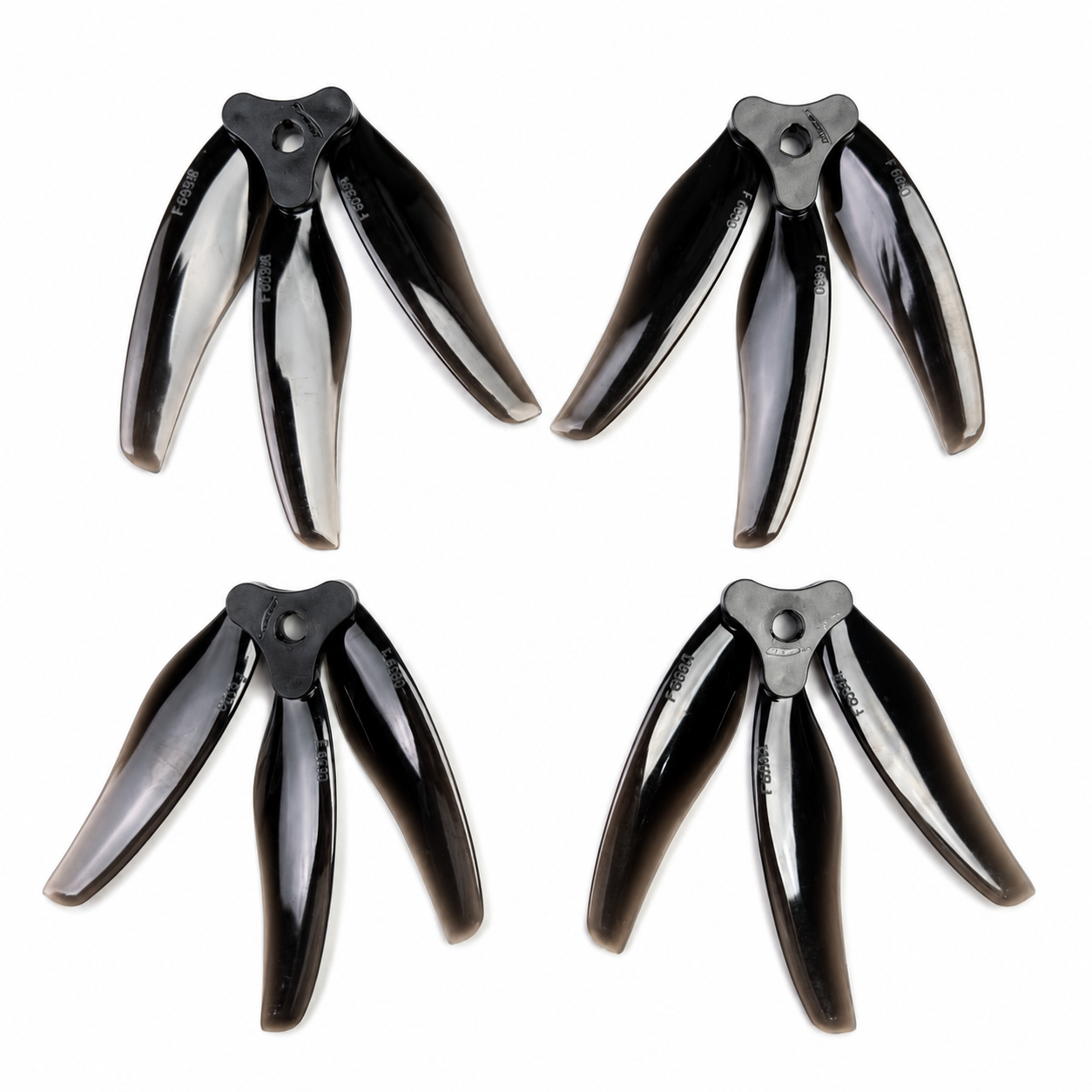 Gemfan F6030 Blue Propeller Kit with Mounting Accessories